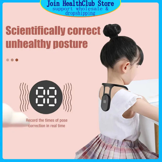 Smart Corrector for Hunchback Back Miicro Vibration Posture Training Intelligent Monitoring  Posture Corrector for Adult Kids