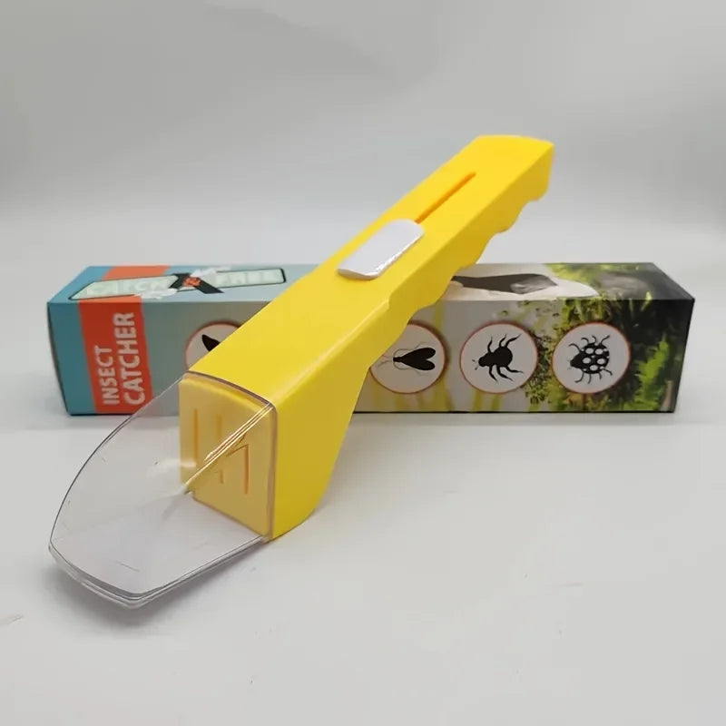 1PC All - in - One Handheld Insect Catcher: Spider, Bee & Bug Gripper - Safe Catching Tool for Home & Garden Insect Supplies Box
