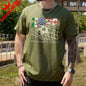 2026 North America Soccer T-Shirt World Football Fan Tee MX US CA Vintage Goal Net Graphic Cup Soccer Lover Gift Cotton Tops