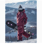 John snow 2024 New Male female couple Single and double board Ski suit set Loose type waterproof keep warm Ski pants ski jackets