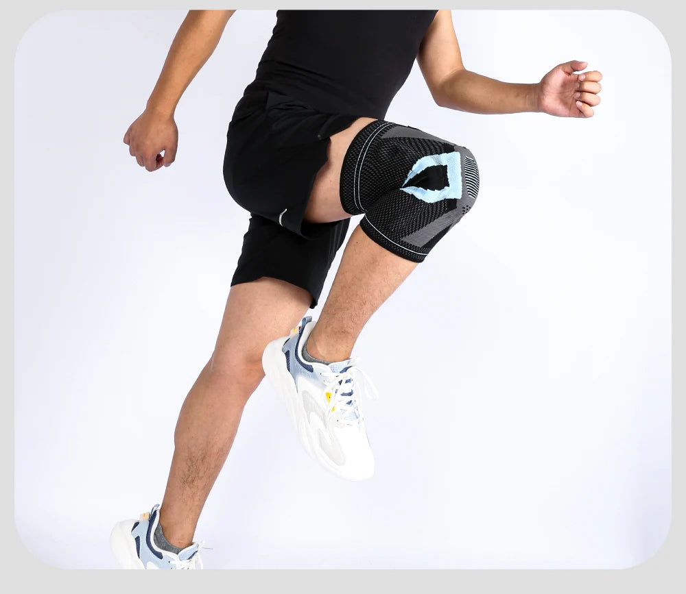 1 piece of compression knee pad, suitable for protecting men and women while running, knee support compression sleeve, sports an