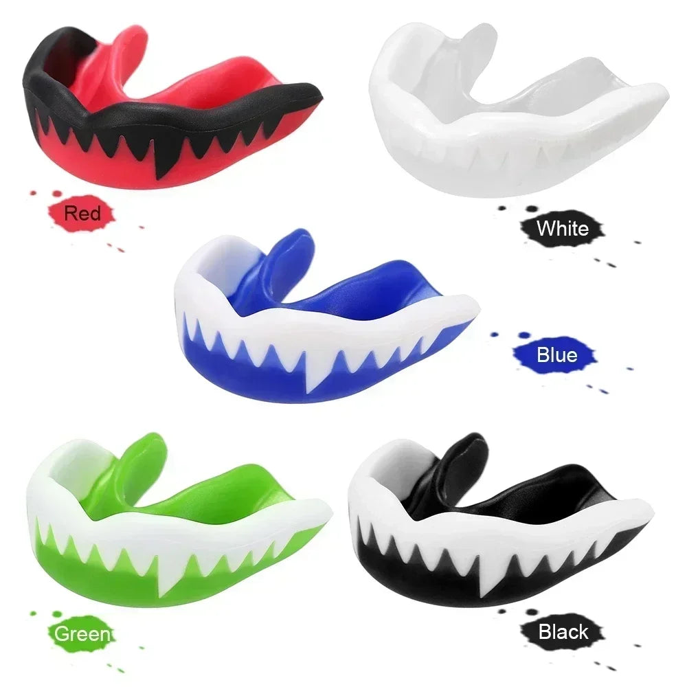 Sport Mouth Guard Teeth Protector Kids Adults Mouthguard Tooth Brace Basketball Rugby Boxing Karate Appliance Trainer