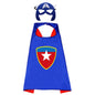 Superhero Capes for Kids 3-10 Year Old Boy Gifts Boys Cartoon Dress Up Costumes Party Supplies Easter Gifts