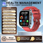 2025 New Mcro Phsical Examination 650nm Laser Therapy ECG Urci Acid Blood Fat Smart Watch Men Blood Pressure Heart Rate Bracelet