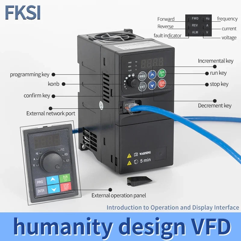 NEW SU600 VFD 0.75KW/1.5KW/2.2KW/3.7KW/5.5KW 220V/380V inverter Variable Frequency Drive Speed Controller for 3-phase Motor