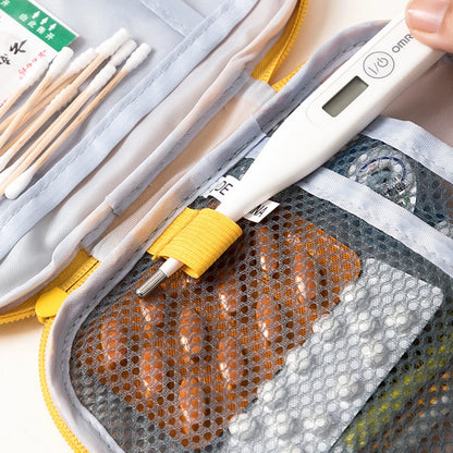 Mini First Aid Pouch Portable Small Emergency Medicine Storage Bag Medicine Bag for Outdoor Camping Hiking Home Travel Emergency