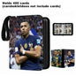 2026 World Cup Football Star Ronaldo Messi Mbappé 400/900pcs Album Book Folder Card Slots Collections Zipper Card Binder Holder