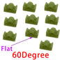5Pcs For AEG 60/70 Degree Rubber Flat Hop Nub