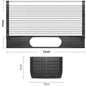 Kitchen Rolling Dish Drainer Roll Up Dish Drying Rack Over The Sink kitchen accessories,storage organization Foldable bowl shelf