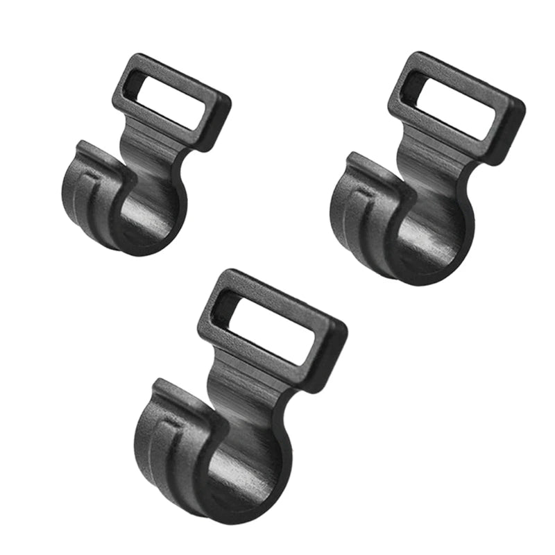 10pcs Tent Wind Rope Clamp Hooks Camping Carabiner Buckles Tent Tool Multifunction Hook Camping Equipment
