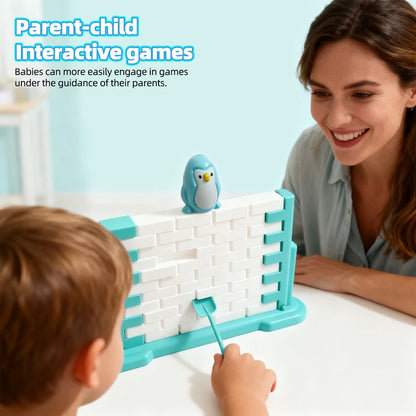 Save Penguin Game Parent-Child Interaction Toy Break Ice Block Save Penguin Puzzle Toy Indoor Board Game Birthday Gifts for Kids