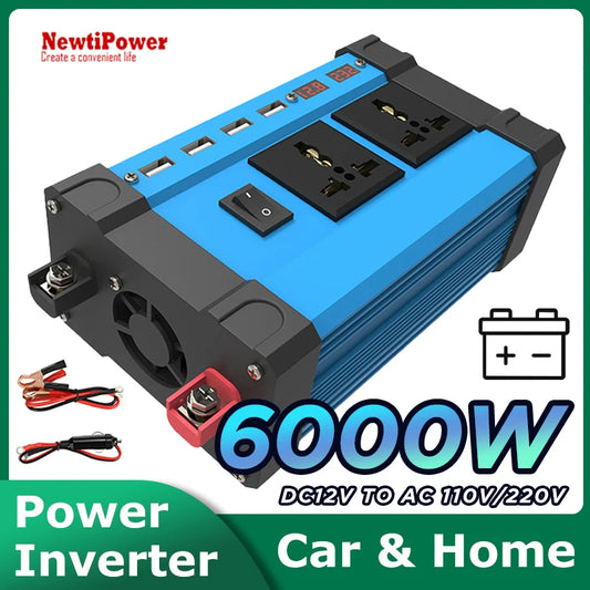 Off-Grid Power Bundle: 6000W Bendable Solar System with MPPT Controller & Hybrid Inverter for Cabins/Vans