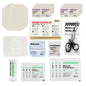 RHINO RECUE Emergency Wound Closure Strip Kit Surgical Quality Laceration Repair Without Stitches Gauze, Bandage Antiseptic Wipe