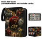 2026 World Cup Football Star Ronaldo Messi Mbappé 400/900pcs Album Book Folder Card Slots Collections Zipper Card Binder Holder