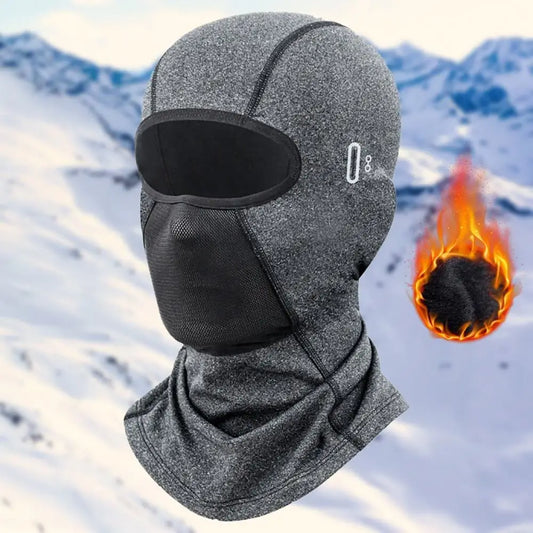 Thermal Balaclava Ski Mask Windproof Fleece Face Cover for Cold Weather Motorcycle Riding Skiing Snowboarding Outdoor Work