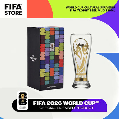 FIFA World Cup 2026 FIFA Trophy Beer Mug, 330ML Fan Souvenir