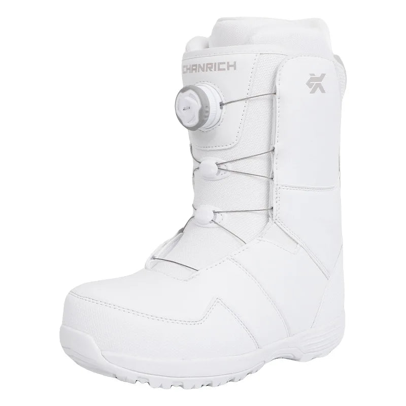 2025 Ski Snowboarding Shoes Man Snow Boots Warm Anti Boots Women Wire Buckle Models Fast Wear Skiing Shoes Men Winter Equipment