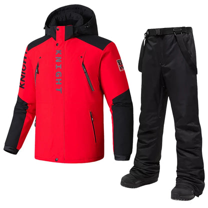 Fleece Ski Jackets and Pants, Good Quality L-8XL Windproof WaterProof.