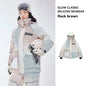 VECTOR Brand Men Women Ski Jacket Winter Warm Windproof Waterproof Ski Suit Outdoor Sports Snowboard Coat Splicing double plate