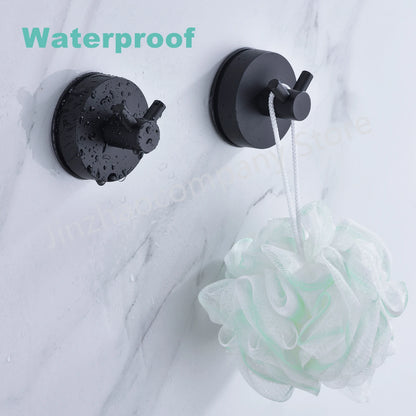1/2/4pcs 5KGS Reusable Towel Hook Vacuum Suction Cup Hook Robe Hooks Kitchen Bathroom Home Suction Hook Hanger Accessories