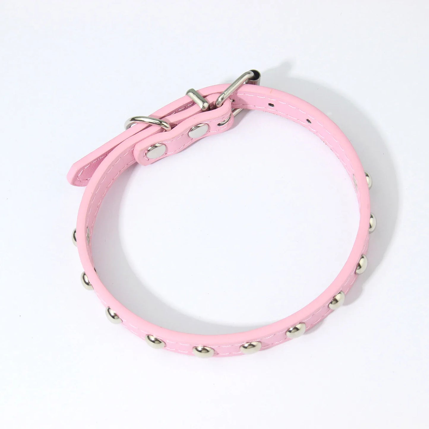 Rivets Anti-Bite Leather Dog Cat Collars Pu For Small Medium Large Dogs Pet Collar Pet Products Kitten Puppy Neck Strap