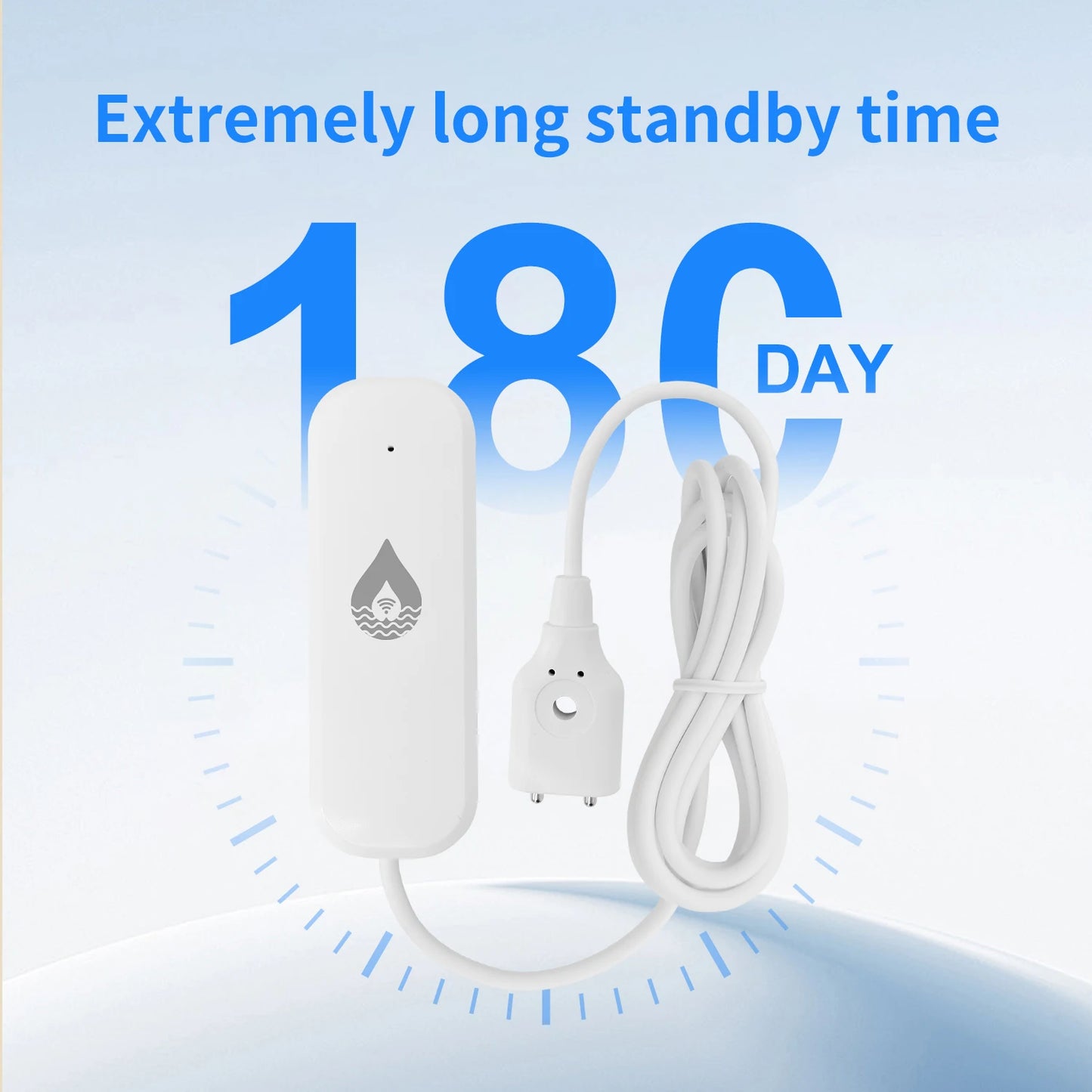 Tuya WiFi/Zigbee Water Leakage Alarm Sensor Smart Home Flood Leak Detector Smart Life Products App Remote Monitoring