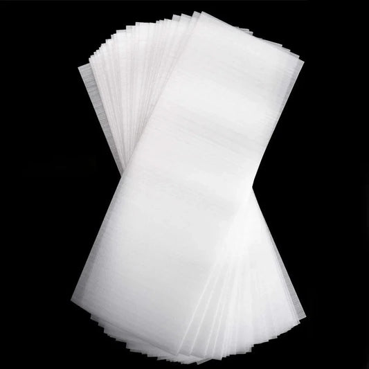 50PCS/100PCS Disposable Hair Dye Foam Paper Professional Hair Coloring Highlighting Strips Tools