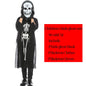 Halloween Scary Skeleton Ghost Cosplay Costume Masks Gloves Costume Suit Masquerade Carnival Horror Clothes for Adults Kids