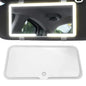 Car Sun Visor Vanity Mirror LED High-definition Vanity Mirror with 3 Light Modes Touch Screen Universal Car Vanity Mirror