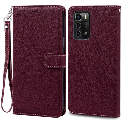 For ZTE Blade V40 Vita Case Soft Silicone Back Cover For ZTE Blade V40 Vita Case Leather Wallet Flip Cover Fundas