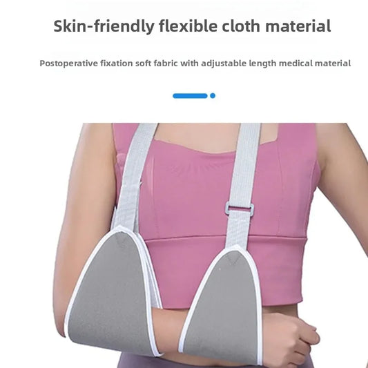 Premium Arm Sling & Forearm Support Brace - Adjustable Shoulder/Elbow Immobilizer with Breathable Mesh & Padded Comfort