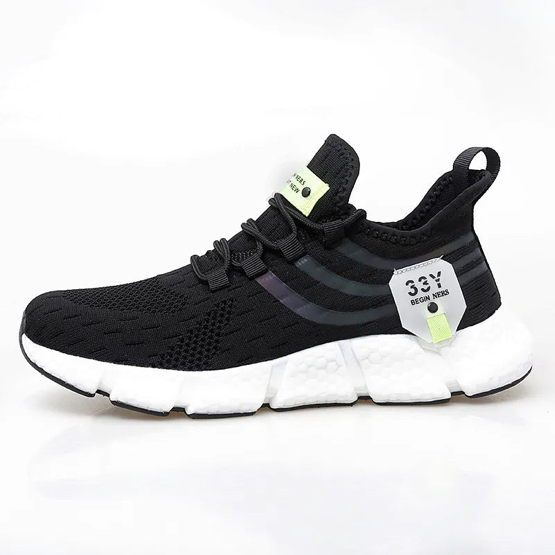 Women Sneakers New Mesh Breathable White Running Platform Shoes Comfortable Outdoor Sports Men Brand Shoes Tenis Masculino