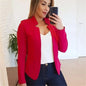 Women Thin White Blazers Spring 2025 Female Summer Blazer Long Sleeve Open Stitch OL Womens Slim Coats Femme Ladies Black Tops