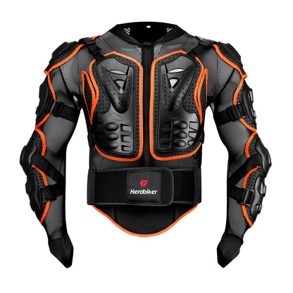 Motorcycle Jacket Summer Breathable Body Armor Motocross Chest Back Protector Jacket Motocross Enduro Racing Protective Gear