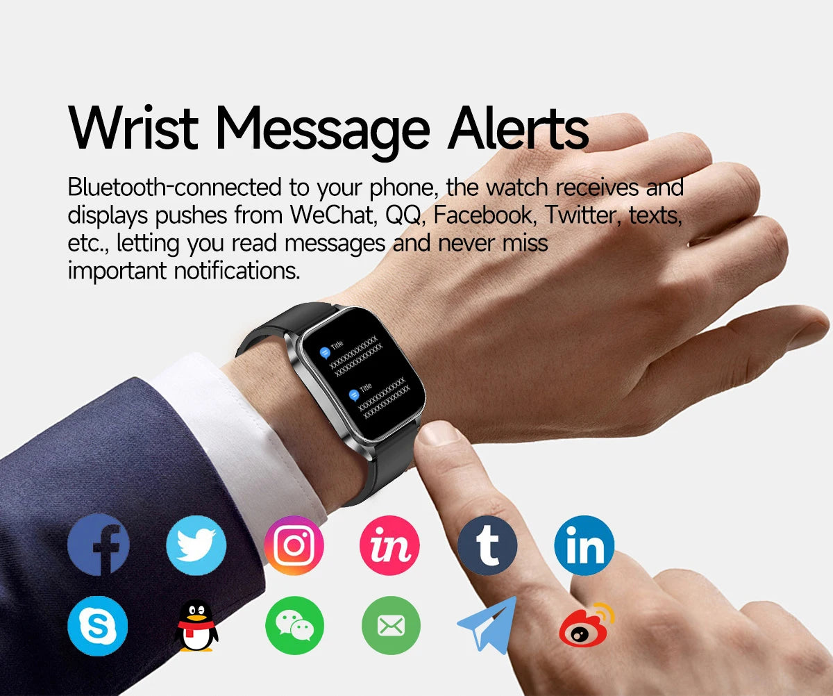 2025 New Mcro Phsical Examination 650nm Laser Therapy ECG Urci Acid Blood Fat Smart Watch Men Blood Pressure Heart Rate Bracelet