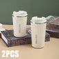 510ml Thermos Coffee Mug Stainless Steel Coffee Cup Temperature Display Vacuum Flask Thermal Tumbler Insulated Cup Water Bottle