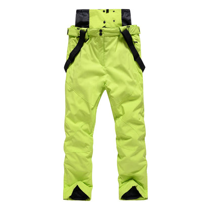 Women and Men's Ski Trousers Windproof Waterproof Snowboarding Winter Outdoor Warm Breathable Snow Male Female Sports Pants