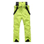 Women and Men's Ski Trousers Windproof Waterproof Snowboarding Winter Outdoor Warm Breathable Snow Male Female Sports Pants