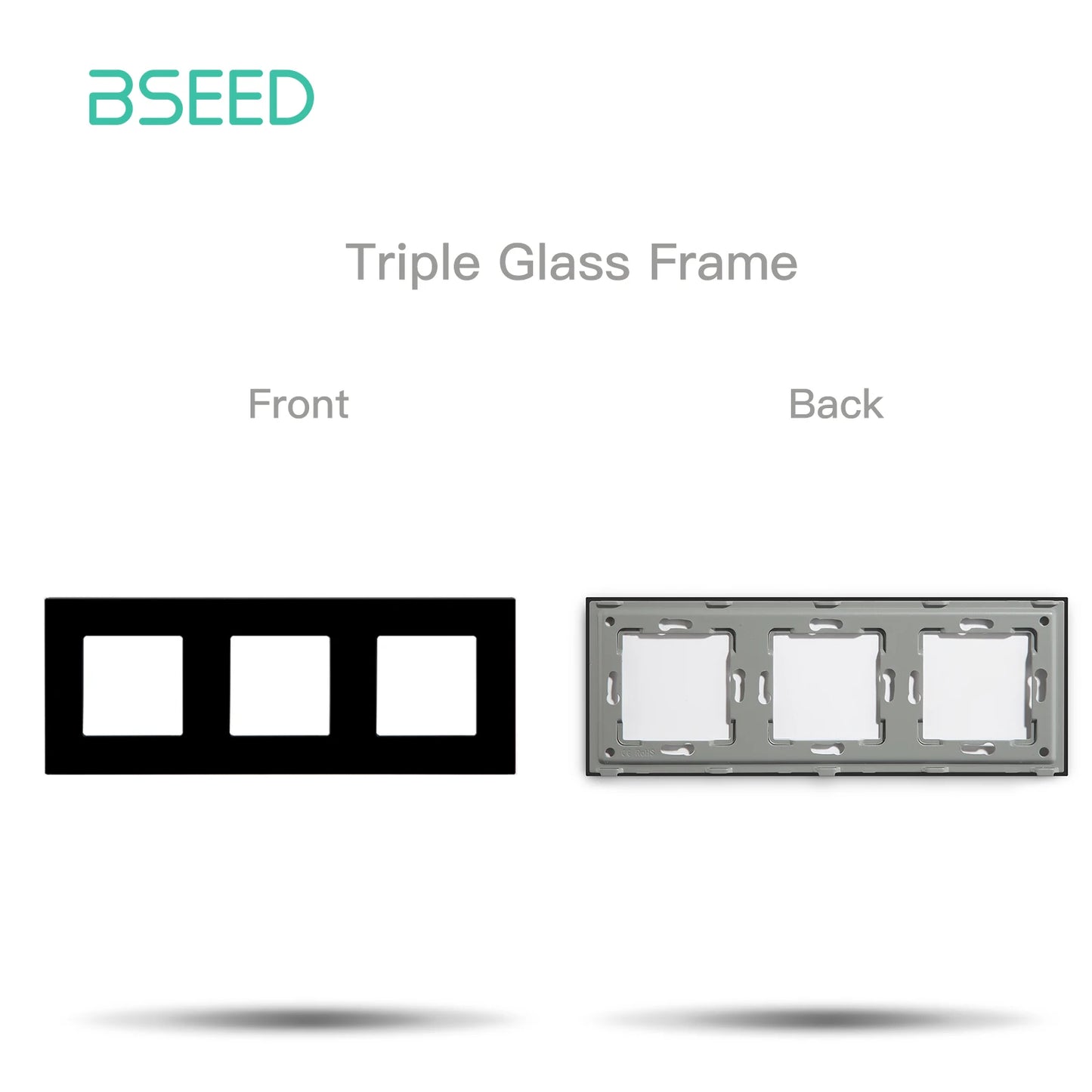 BSEED EU Standard Wifi Socket Smart Plug Function Part Only Power Monitor Timing Smart Home Alexa Voice Control  Bule Backlight