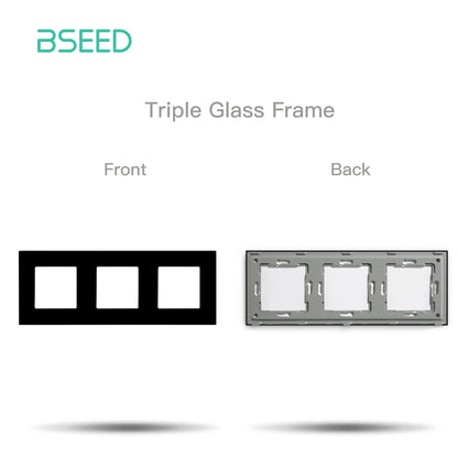 BSEED EU Standard Wifi Socket Smart Plug Function Part Only Power Monitor Timing Smart Home Alexa Voice Control  Bule Backlight