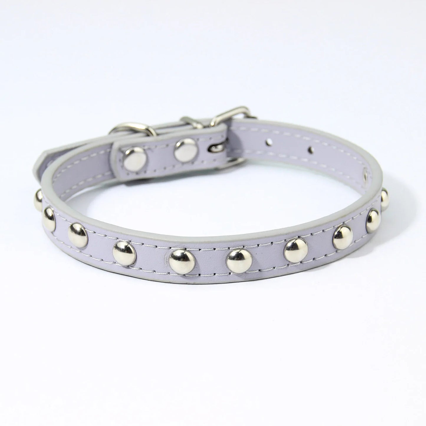 Rivets Anti-Bite Leather Dog Cat Collars Pu For Small Medium Large Dogs Pet Collar Pet Products Kitten Puppy Neck Strap