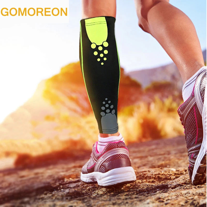 Sport Calf Compression Sleeves Leg Sock Running Cycling Leg Warmers Runners Shin Splint Varicose Vein Pain Relief