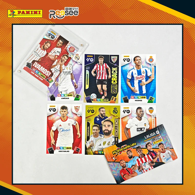 Genuine Panini 2026 La Liga Soccer Trading Cards World Cup Football Collectible Cards