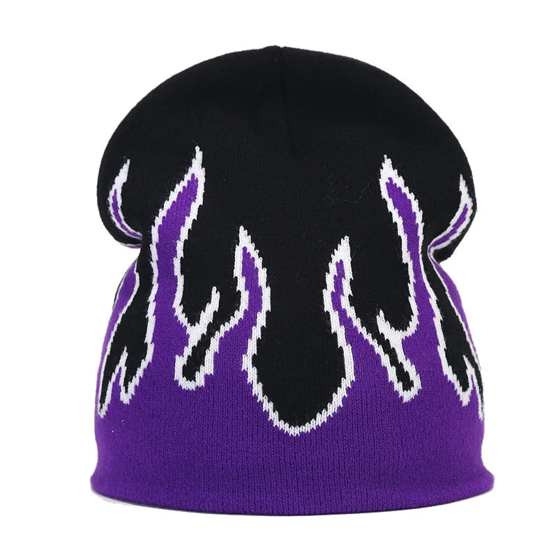Bocca Beanie Y2K Knitting Hat For Men Women Warm Winter Autumn Letter Cartoon Streetwear Knitting Cap Hip Hop Gorras New Fashion