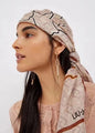 Foreign trade original single Italian autumn and winter new fashion brand printed light luxury shawl scarf