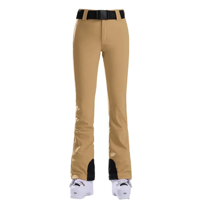 Winter Snowboarding Pants Thermal Skiing Pants New Slim Fit Women Snow Trousers Waterproof Clothes Outdoor Windproof Ski Pants