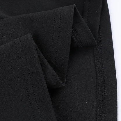 Women's Hot Sweetheart Long Dress New Fashion Asymmetric Temperament Slim Package Hip Simple Tie Dresses