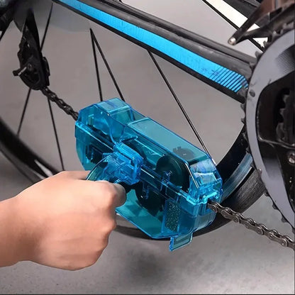 3D Chain Brush and Cleaner Set - Protect Your MTB Bike Chain with Easy Wash Tool and Oil Application