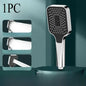 1pc Large Area Shower Spray Silvery Head with 3 Adjustable Modes,High-Quality High-Pressure Water-Saving Flow Shower Faucet