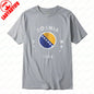 Bosnia 2026 Tee Bosnia Flag Football Soccer High Quality Cotton Shirt Vintage Classic Summer Breathable Clothes for Women Men
